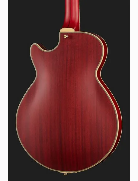 DAngelico DLX SS Barit. Satin Trans Wine, detail 5