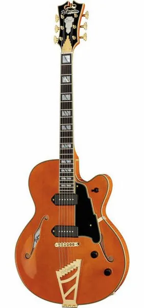 DAngelico Excel 59 Vintage Natural, front view