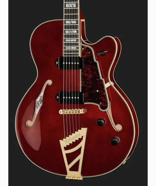 DAngelico Excel 59 Viola, detail 4