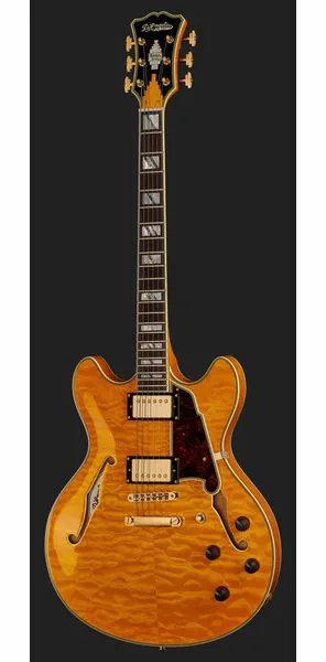 DAngelico Excel DC XT Vintage Nat Quilt, detail 2