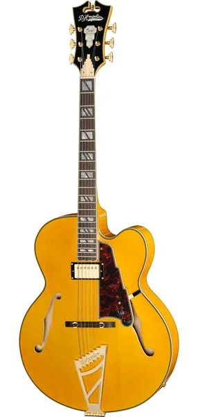 DAngelico Excel EXL1 Amber, front view