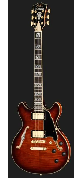 DAngelico Excel Mini DC Amaretto Burst, detail 2