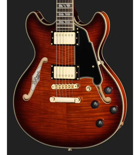 DAngelico Excel Mini DC Amaretto Burst, detail 4