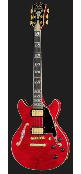 DAngelico Excel Mini DC Trans Cherry 25, detail 2