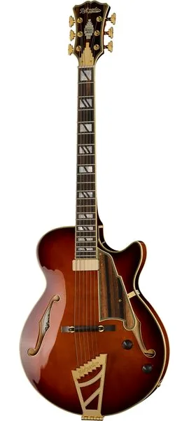 DAngelico Excel SS Soho Amaretto Burst, front view