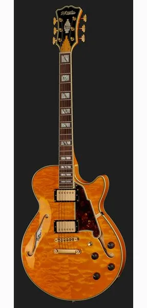DAngelico Excel SS XT Vintage Nat Quilt, detail 2