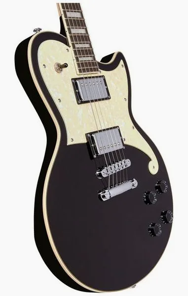 DAngelico Premier Atlantic Black Flake, detail 5