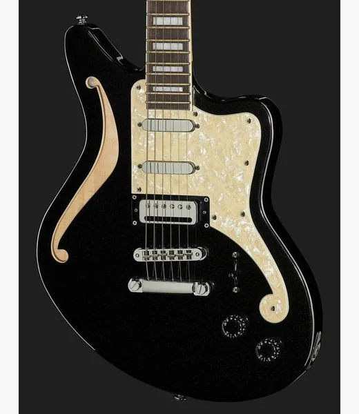 DAngelico Premier Bedford Black Flake, detail 4