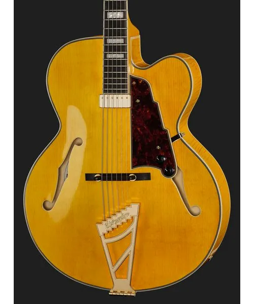 DAngelico Premier EXL1 Honey Blonde, detail 4