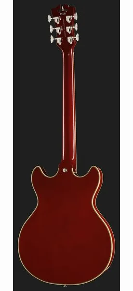 DAngelico Premier Mini DC Burnt Red, detail 3