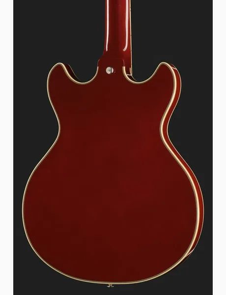 DAngelico Premier Mini DC Burnt Red, detail 5