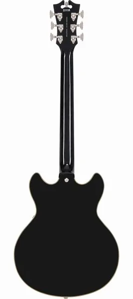 DAngelico Premier Mini DC Solid Black, detail 2