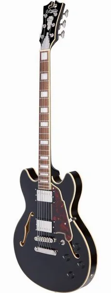 DAngelico Premier Mini DC Solid Black, detail 3
