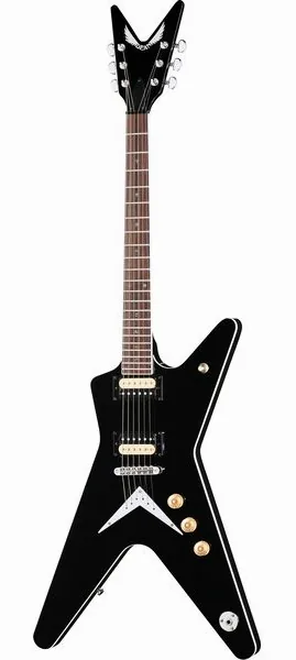 Dean Guitars ML 79 Classic Black, front view