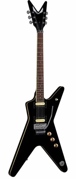 Dean Guitars ML 79 Floyd Classic Black, front view