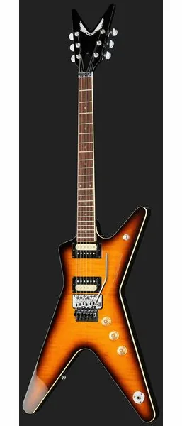 Dean Guitars ML 79 Floyd Flame Maple TBZ, detail 2