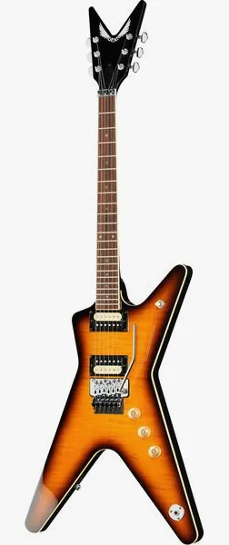 Dean Guitars ML 79 Floyd Flame Maple TBZ, front view
