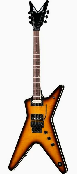 Dean Guitars ML 79 Fld Flame Top Duncan TBZ, front view