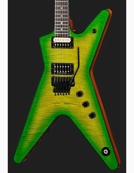 Dean Guitars USA ML Floyd Flame Top Slime, detail 4