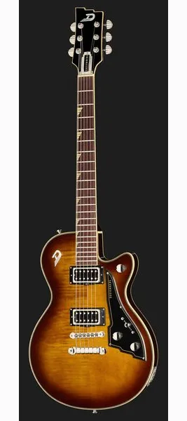 Duesenberg Fantom Series S Tobacco Burst, detail 2