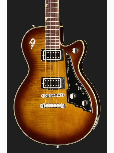 Duesenberg Fantom Series S Tobacco Burst, detail 4