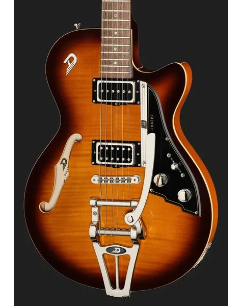 Duesenberg Starplayer CBR Tobacco Burst, detail 4