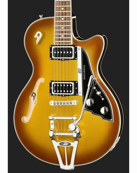 Duesenberg Starplayer TV Gold Burst, detail 4
