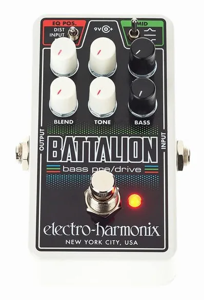 Electro Harmonix Nano Battalion Bass Pre & OD, detail 3
