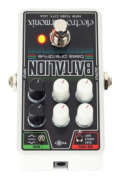 Electro Harmonix Nano Battalion Bass Pre & OD, detail 5