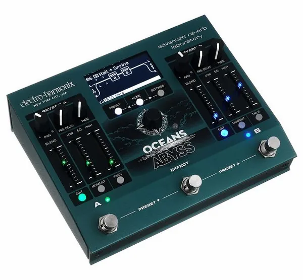 Electro Harmonix Oceans Abyss Reverb, detail 4