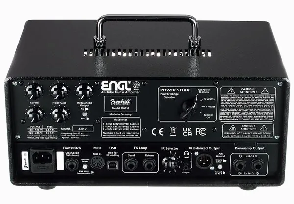 Engl E658BO Steve Morse 20 Blackout, detail 5