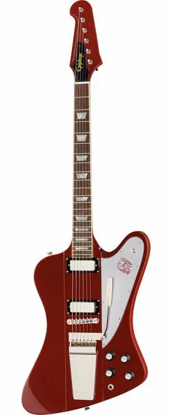 Epiphone 1963 Firebird V Ember Red, front view