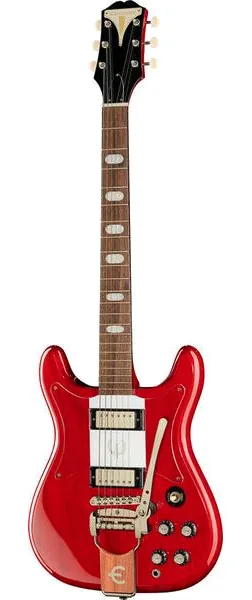 Epiphone Crestwood Custom Cherry, front view