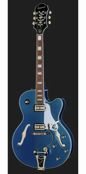 Epiphone Emperor Swingster Delta Blue, detail 2