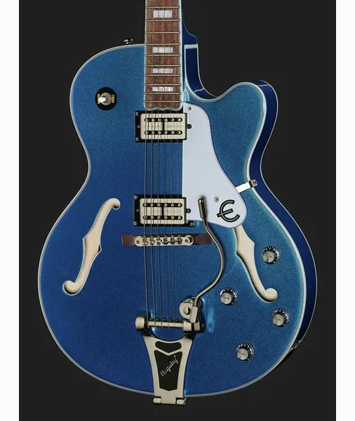Epiphone Emperor Swingster Delta Blue, detail 4