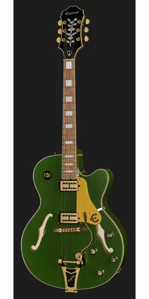 Epiphone Emperor Swingster Forest Green, detail 2