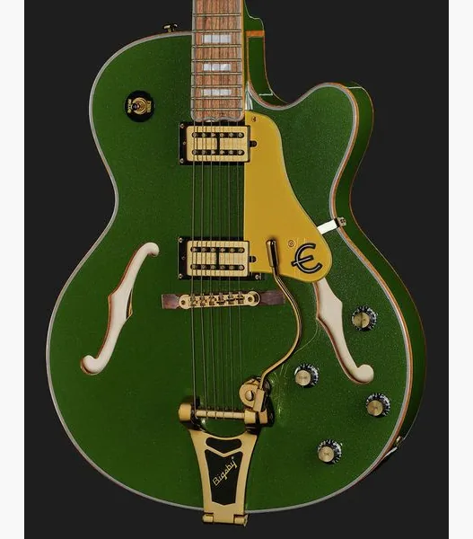 Epiphone Emperor Swingster Forest Green, detail 4