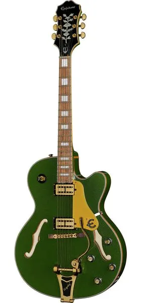 Epiphone Emperor Swingster Forest Green, front view