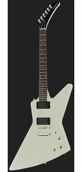 Epiphone Explorer 80s EMG Classic White, detail 2