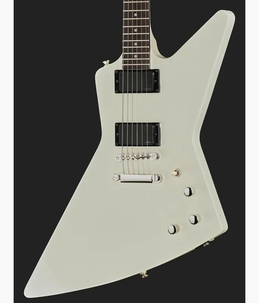 Epiphone Explorer 80s EMG Classic White, detail 4