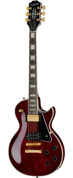 Epiphone Jerry Cantrell Wino LP Custom, front view