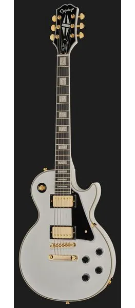 Epiphone Les Paul Custom Alpine WH, detail 2