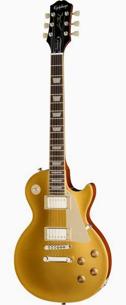 Epiphone Les Paul Standard 50s Goldtop, front view
