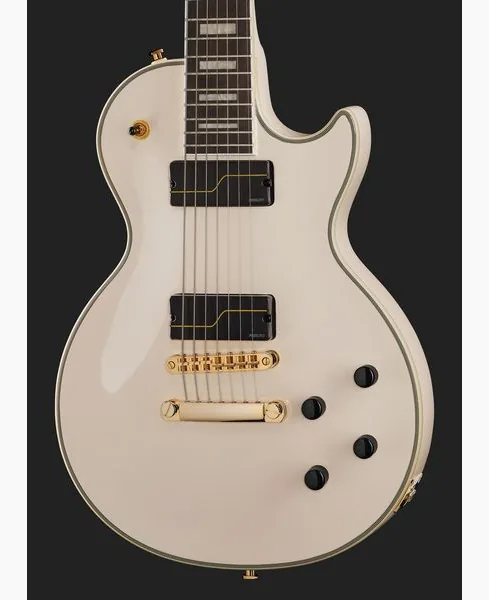 Epiphone Matt Heafy LP Cust. 7 Bone Wh., detail 4