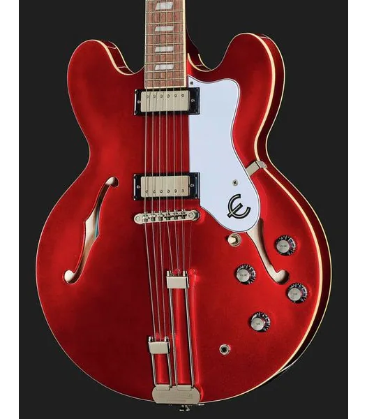 Epiphone Riviera Sparkling Burgundy, detail 4