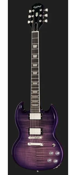 Epiphone SG Modern Figured Purple Burst, detail 2