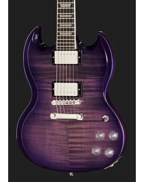 Epiphone SG Modern Figured Purple Burst, detail 4