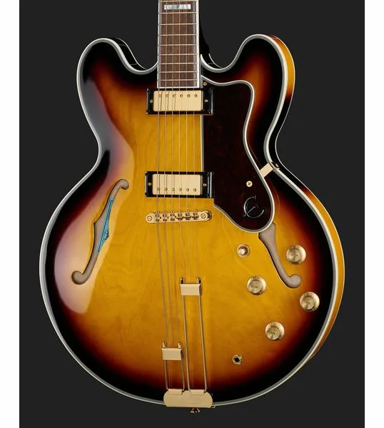 Epiphone Sheraton Vintage Sunburst, detail 3