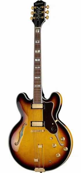 Epiphone Sheraton Vintage Sunburst, front view