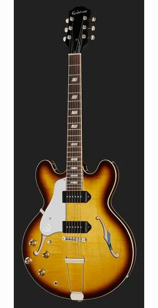 Epiphone USA Casino Vintage Sunburst LH, detail 2